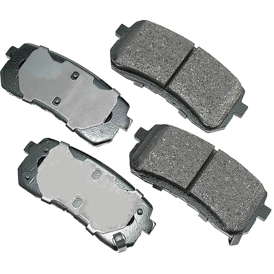 AKEBONO - ACT1302 - Rear Ceramic Pads pa6