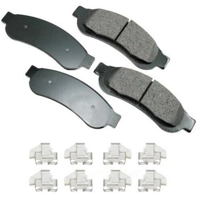 Rear Ceramic Pads by AKEBONO - ACT1334A pa10