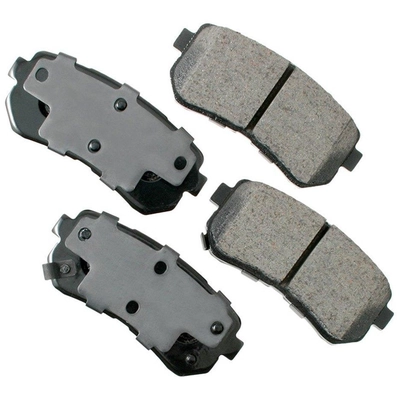 AKEBONO - ACT1398 - Rear Ceramic Pads pa7