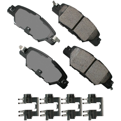 AKEBONO - ACT1846 - Rear Ceramic Pads pa5