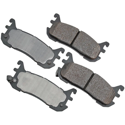 Rear Ceramic Pads by AKEBONO - ACT636 pa7