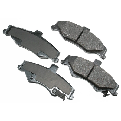 Rear Ceramic Pads by AKEBONO - ACT750 pa5