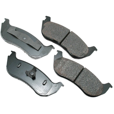 Rear Ceramic Pads by AKEBONO - ACT881 pa2