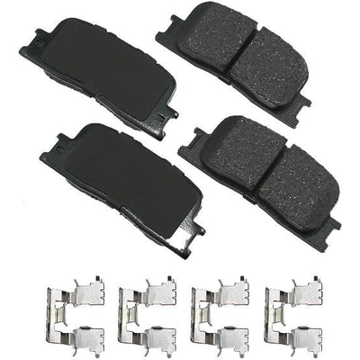 AKEBONO - ACT885 - Rear Ceramic Pads pa7