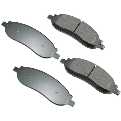 Rear Ceramic Pads by AKEBONO - ASP1068 pa6