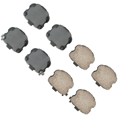 Rear Ceramic Pads by AKEBONO - ASP1419A pa6