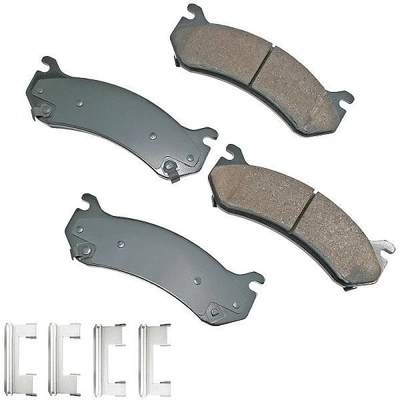 Rear Ceramic Pads by AKEBONO - ASP785A pa10