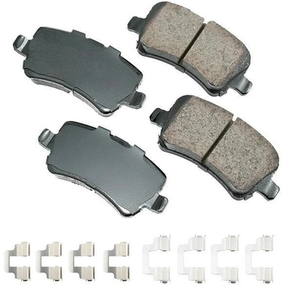 AKEBONO - EUR1307A - Rear Ceramic Pads pa6