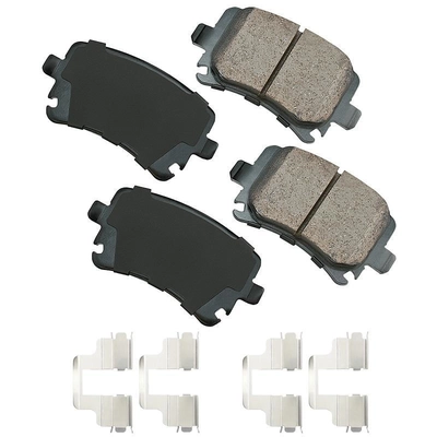 AKEBONO - EUR1348A - Rear Ceramic Pads pa6