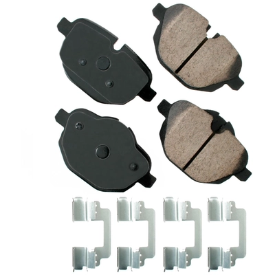 AKEBONO - EUR1473 - Rear Ceramic Pads pa7