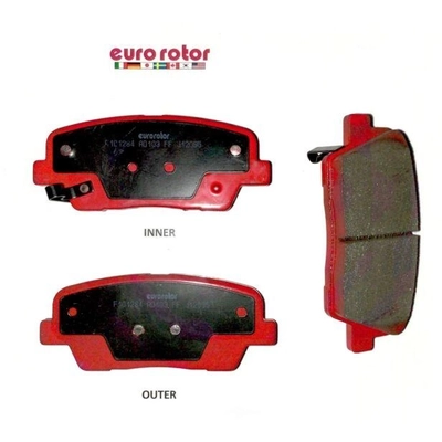 EUROROTOR - ID1284H - Rear Ceramic Pads pa4