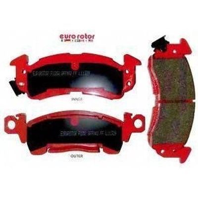 Rear Ceramic Pads by EUROROTOR - ID52 pa2