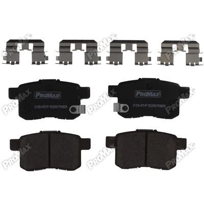 Rear Ceramic Pads by PROMAX - 21-1336 pa2