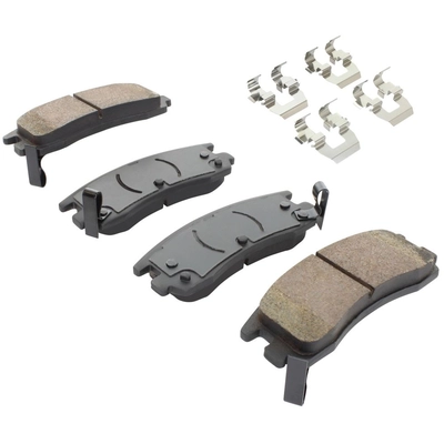 QUALITY-BUILT - 1001-0714C - Rear Disc Brake Pad Set pa1