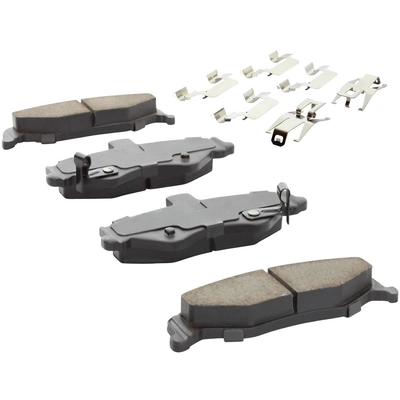 QUALITY-BUILT - 1001-0750C - Rear Disc Brake Pad Set pa1