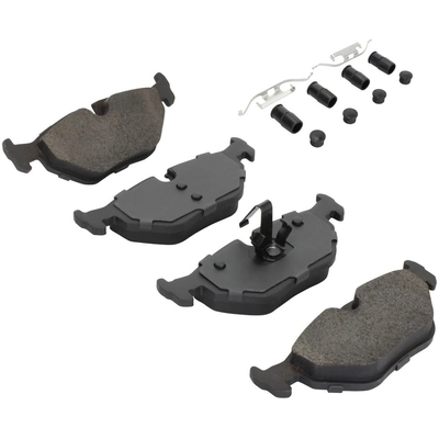 QUALITY-BUILT - 1001-0763C - Rear Disc Brake Pad Set pa1