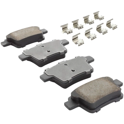 QUALITY-BUILT - 1001-1071C - Rear Disc Brake Pad Set pa1