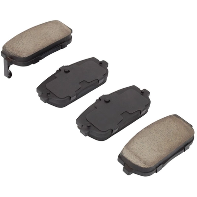 QUALITY-BUILT - 1001-1180C - Rear Disc Brake Pad Set pa1