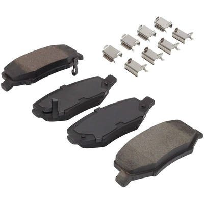 QUALITY-BUILT - 1001-1274C - Rear Disc Brake Pad Set pa1