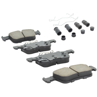 QUALITY-BUILT - 1001-1665C - Rear Disc Brake Pad Set pa2