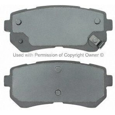 Rear Ceramic Pads by QUALITY-BUILT - 1001-1856C pa3