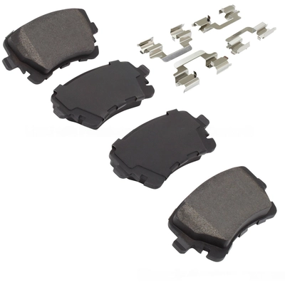 QUALITY-BUILT - 1003-1018C - Rear Disc Brake Pad Set pa1