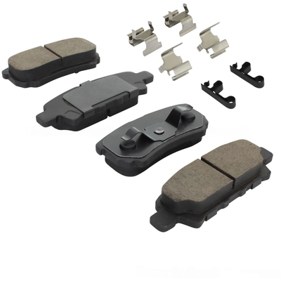 QUALITY-BUILT - 1003-1037C - Rear Disc Brake Pad Set pa1