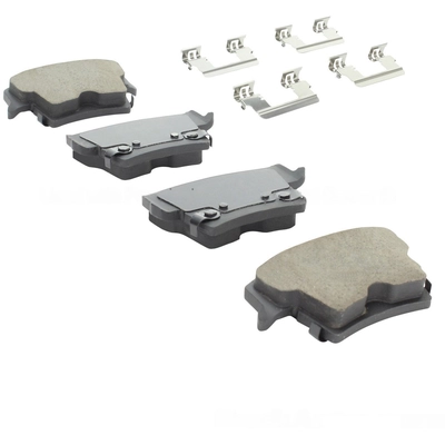 QUALITY-BUILT - 1003-1057BC - Rear Disc Brake Pad Set pa1