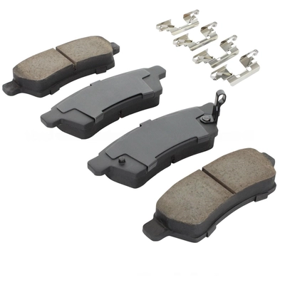 QUALITY-BUILT - 1003-1100C - Rear Disc Brake Pad Set pa2