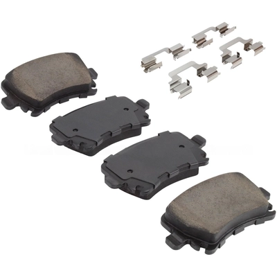 QUALITY-BUILT - 1003-1108AC - Rear Disc Brake Pad Set pa2