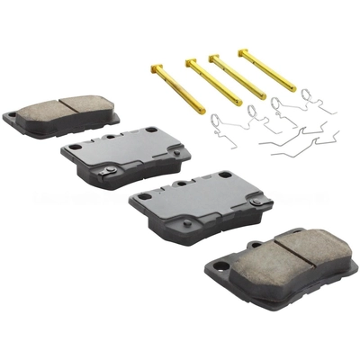 QUALITY-BUILT - 1003-1113AC - Rear Disc Brake Pad Set pa2