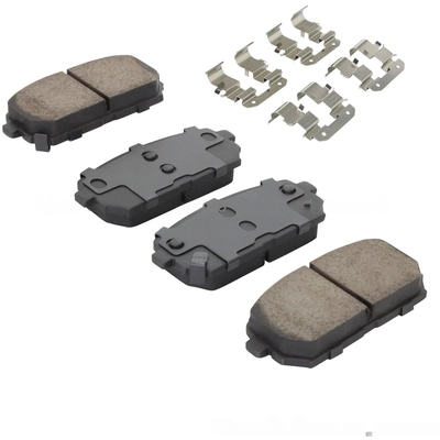 QUALITY-BUILT - 1003-1296C - Rear Disc Brake Pad Set pa1