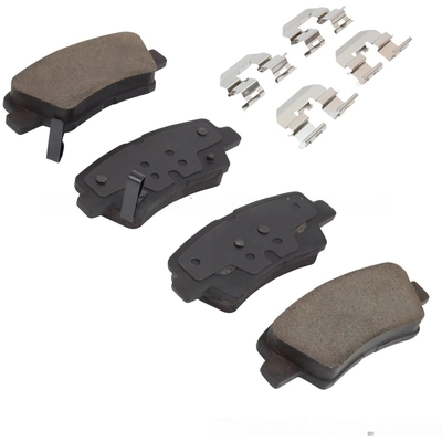 QUALITY-BUILT - 1003-1313C - Rear Disc Brake Pad Set pa2