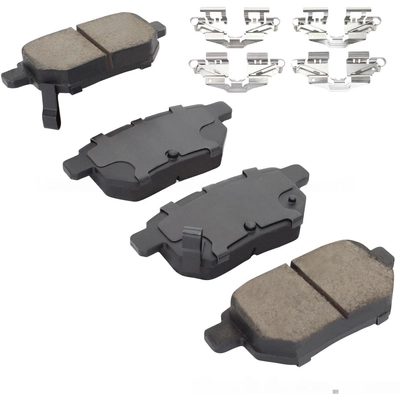 QUALITY-BUILT - 1003-1354AC - Rear Disc Brake Pad Set pa1