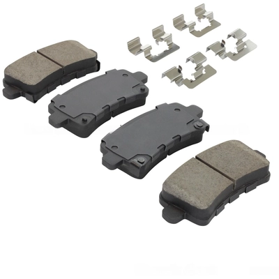 QUALITY-BUILT - 1003-1430AC - Rear Disc Brake Pad Set pa3