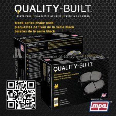 Rear Ceramic Pads by QUALITY-BUILT - 1003-1445C pa7