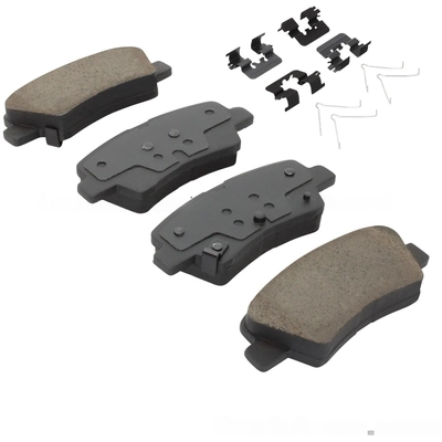 QUALITY-BUILT - 1003-1813C - Rear Disc Brake Pad Set pa1