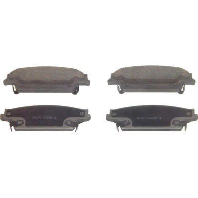 WAGNER - QC1020 - ThermoQuiet Disc Brake Pad Set pa1