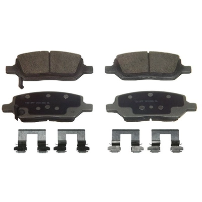 WAGNER - QC1093 - ThermoQuiet Disc Brake Pad Set pa1