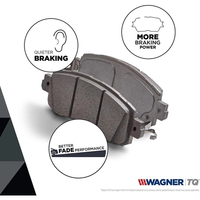 WAGNER - PD1017 - Rear Ceramic Pads pa39