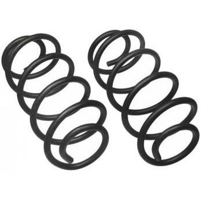 Rear Coil Springs by MOOG - 81487 pa3