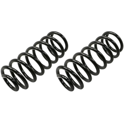 Rear Coil Springs by MOOG - 81665 pa4