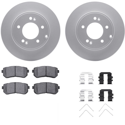 DYNAMIC FRICTION COMPANY - 4312-03024 - Rear Disc Brake Kit pa1