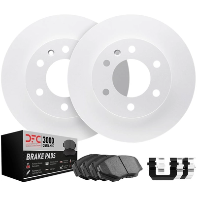 DYNAMIC FRICTION COMPANY - 4312-73044 - Front & Rear Disc Brake Kit pa1