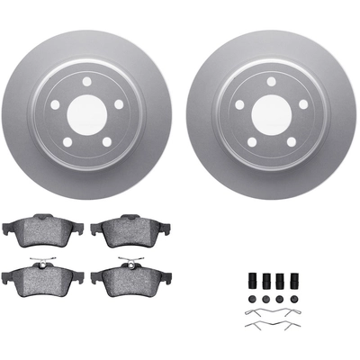 DYNAMIC FRICTION COMPANY - 4512-47085 - Rear Disc Brake Kit pa1