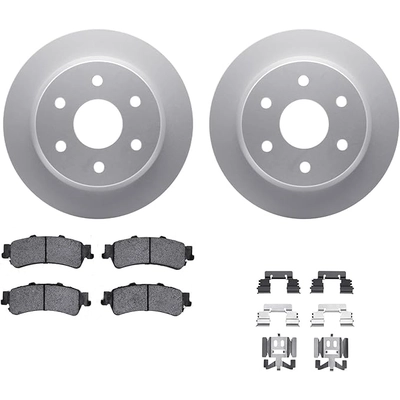 DYNAMIC FRICTION COMPANY - 4512-48109 - Rear Disc Brake Kit pa1