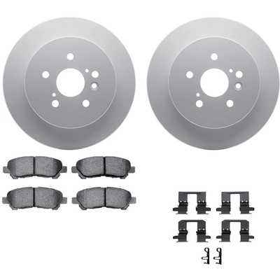 DYNAMIC FRICTION COMPANY - 4512-76185 - Rear Disc Brake Kit pa1