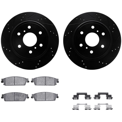 DYNAMIC FRICTION COMPANY - 8312-48062 - Rear Disc Brake Kit pa1