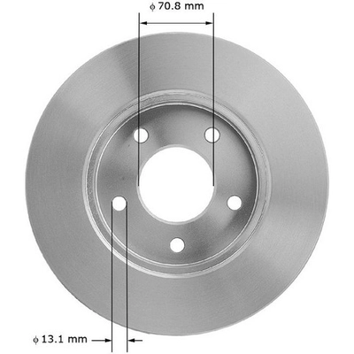 BENDIX GLOBAL - PRT1792 - Disc Brake Rotor pa2