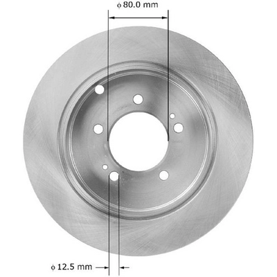 BENDIX GLOBAL - PRT5934 - Disc Brake Rotor pa2